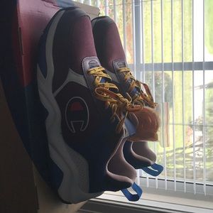 93eighteen block maroon champion shoes